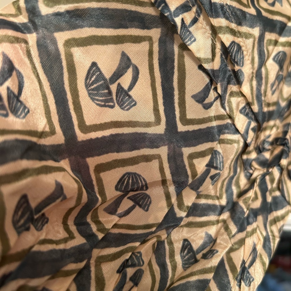 FARM Rio Geometric Pattern Jumpsuit - Green and Pink - Picture 7 of 10